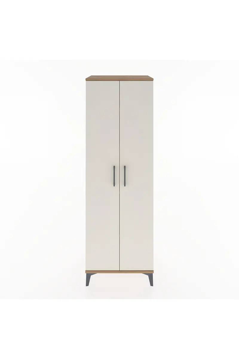 Hyperion Dolap 2 Kapaklı 4 Raflı 60x44x182