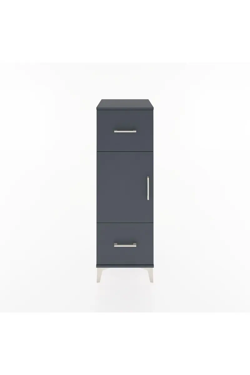 Hyperion Dolap 2 Raflı 2 Çekmeceli Tek Kapaklı 44x44x134