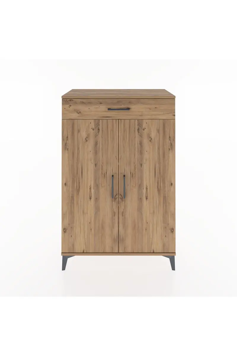 Hyperion Dolap 2 Raflı Tek Çekmeceli 2 Kapaklı 88x44x134