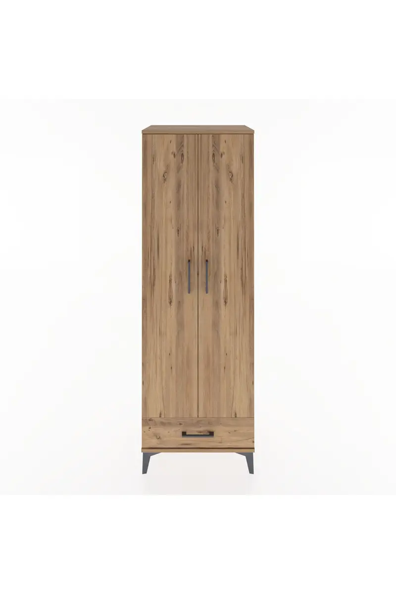 Hyperion Dolap 2 Raflı Tek Çekmeceli Tek Askılı 60x44x182