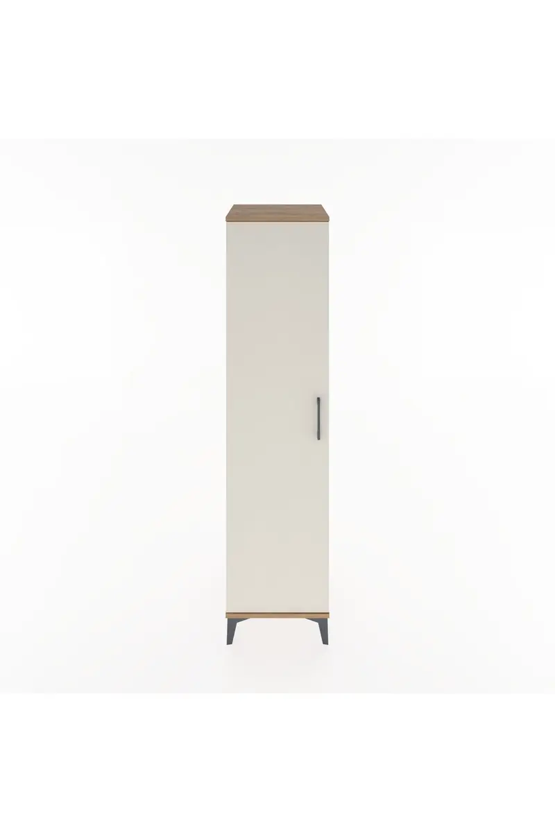 Hyperion Dolap 2 Raflı Tek Kapaklı Tek Askılı 44x44x182