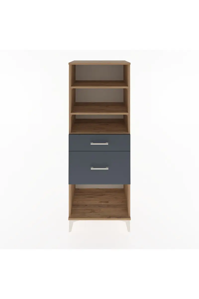 Hyperion Dolap 3 Raflı 2 Çekmeceli 60x44x163