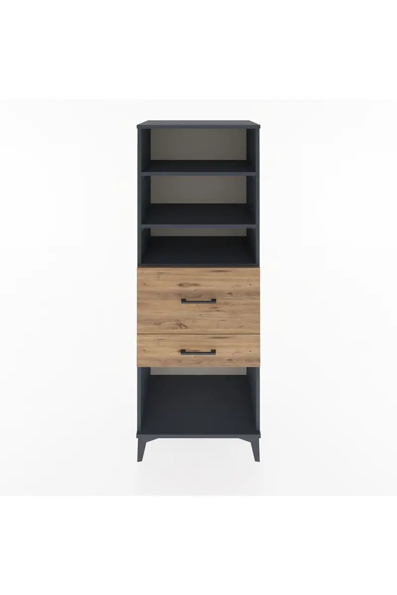 Hyperion Dolap 3 Raflı 2 Çekmeceli 60x44x163