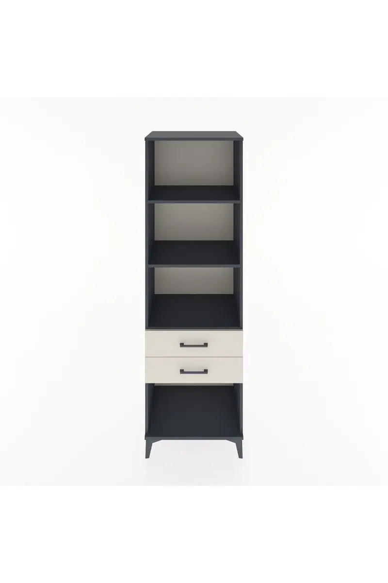 Hyperion Dolap 3 Raflı 2 Çekmeceli 60x44x195