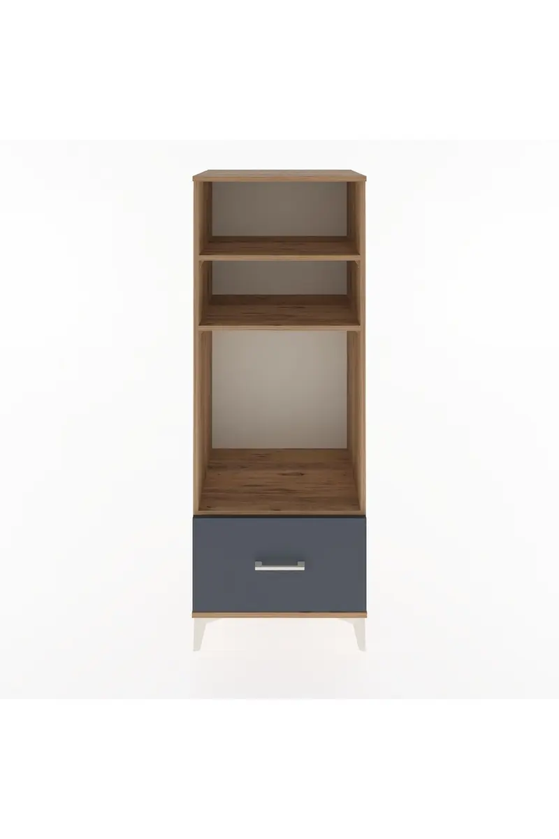 Hyperion Dolap 3 Raflı Tek Çekmeceli 60x44x163