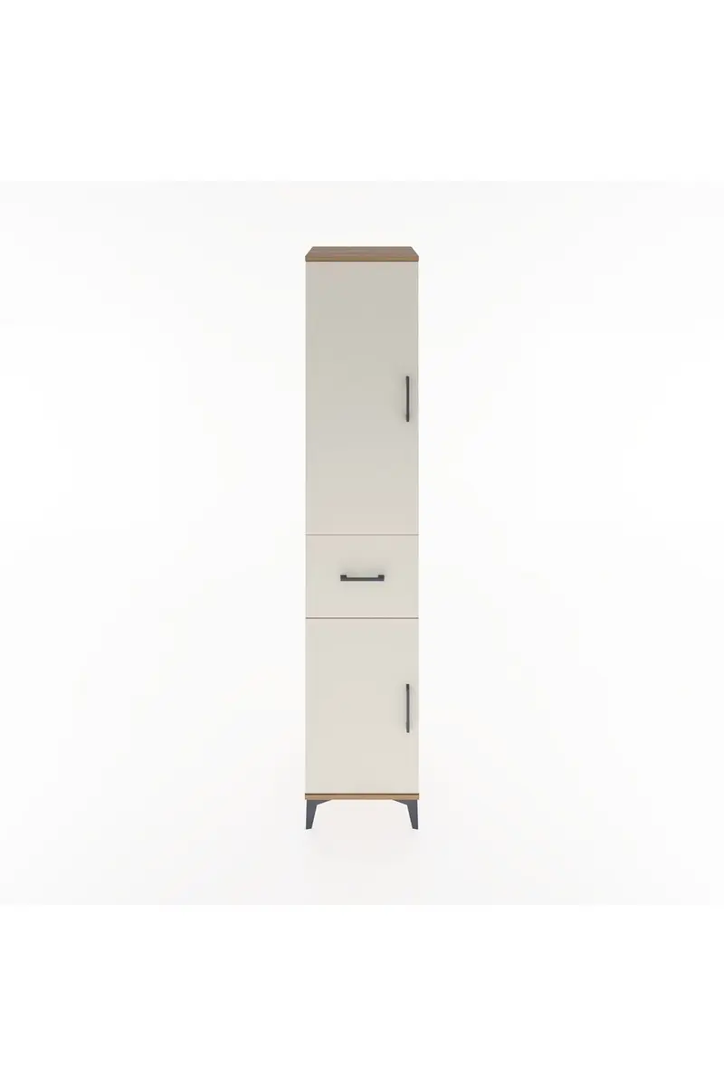 Hyperion Dolap 4 Raflı Tek Çekmeceli 2 Kapaklı 44x44x221