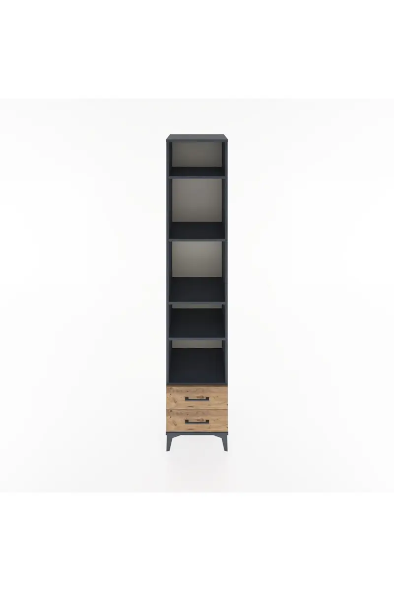 Hyperion Dolap 5 Raflı 2 Çekmeceli 44x44x221