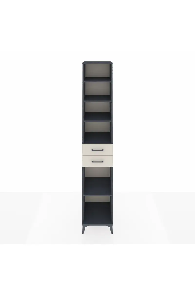Hyperion Dolap 5 Raflı 2 Çekmeceli 44x44x243