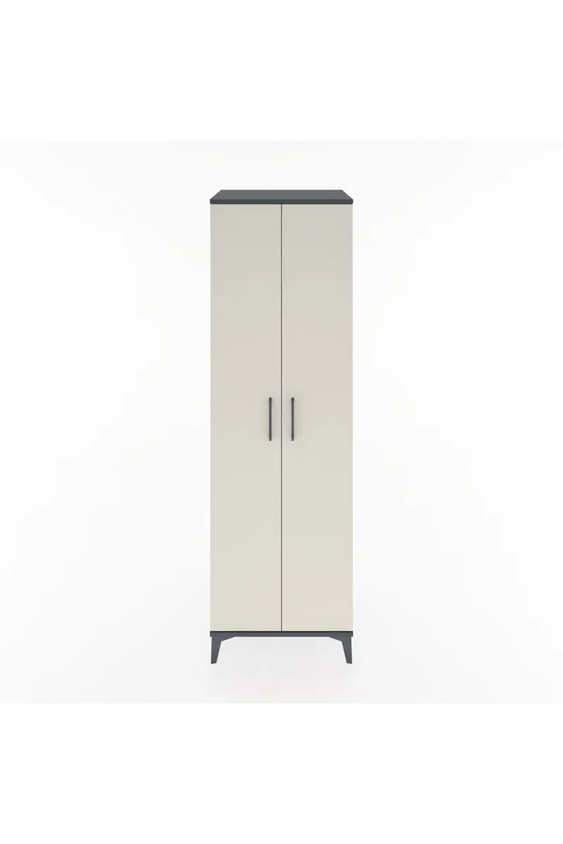 Hyperion Dolap 5 Raflı 2 Kapaklı 60x44x195