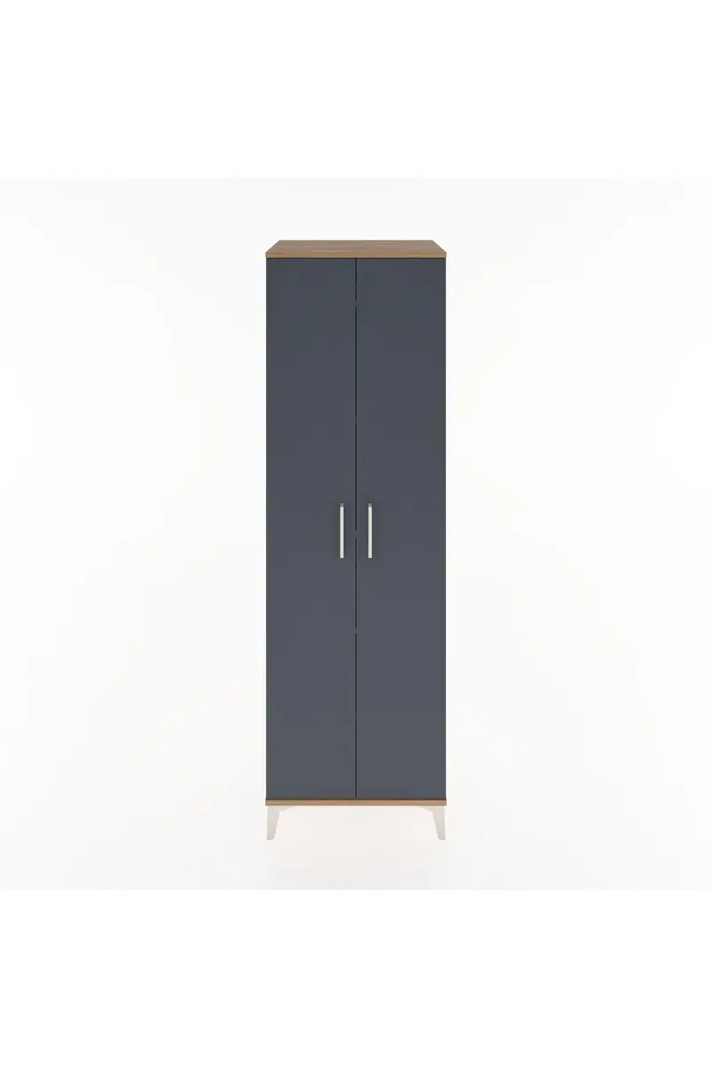 Hyperion Dolap 5 Raflı 2 Kapaklı 60x44x195