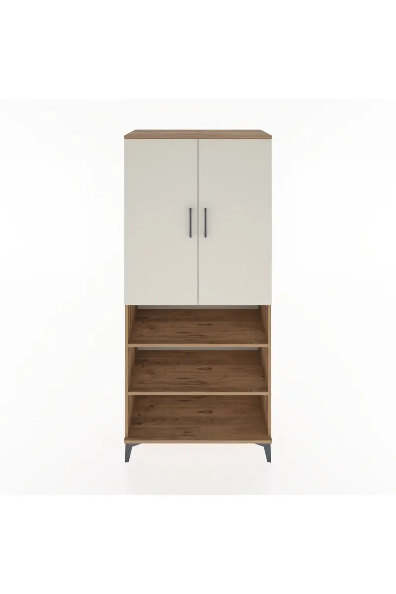 Hyperion Dolap 5 Raflı 2 Kapaklı 88x44x195