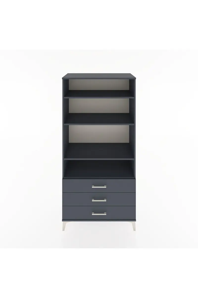 Hyperion Dolap Tek Raflı 7 Çekmeceli 88x44x182