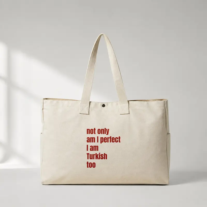 I Am Turkish Too Daily Tote Bag