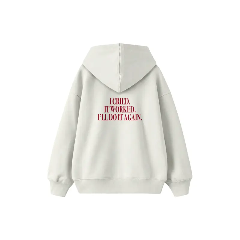 I Cried Çocuk Hoodie