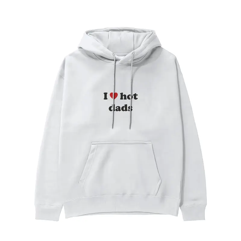 I Love Hot Dads Hoodie