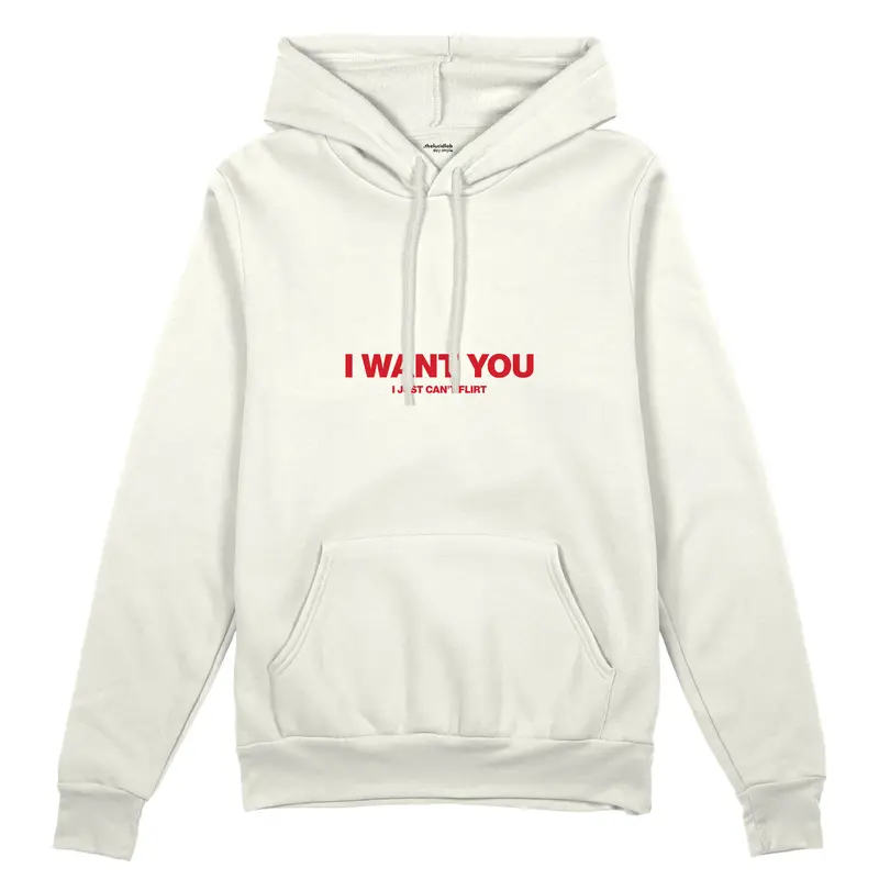 I Want You Oversize Hoodie