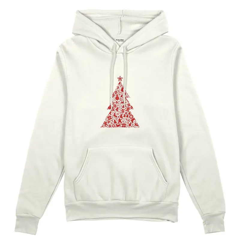 Iconic Christmas Tree Oversize Hoodie