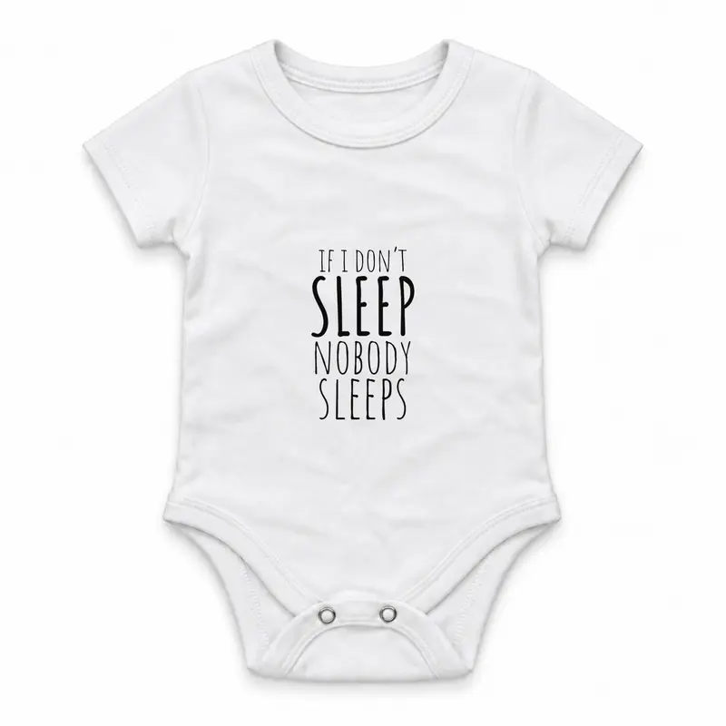 If I Don’t Sleep · Nobody Sleeps Çıtçıtlı Body