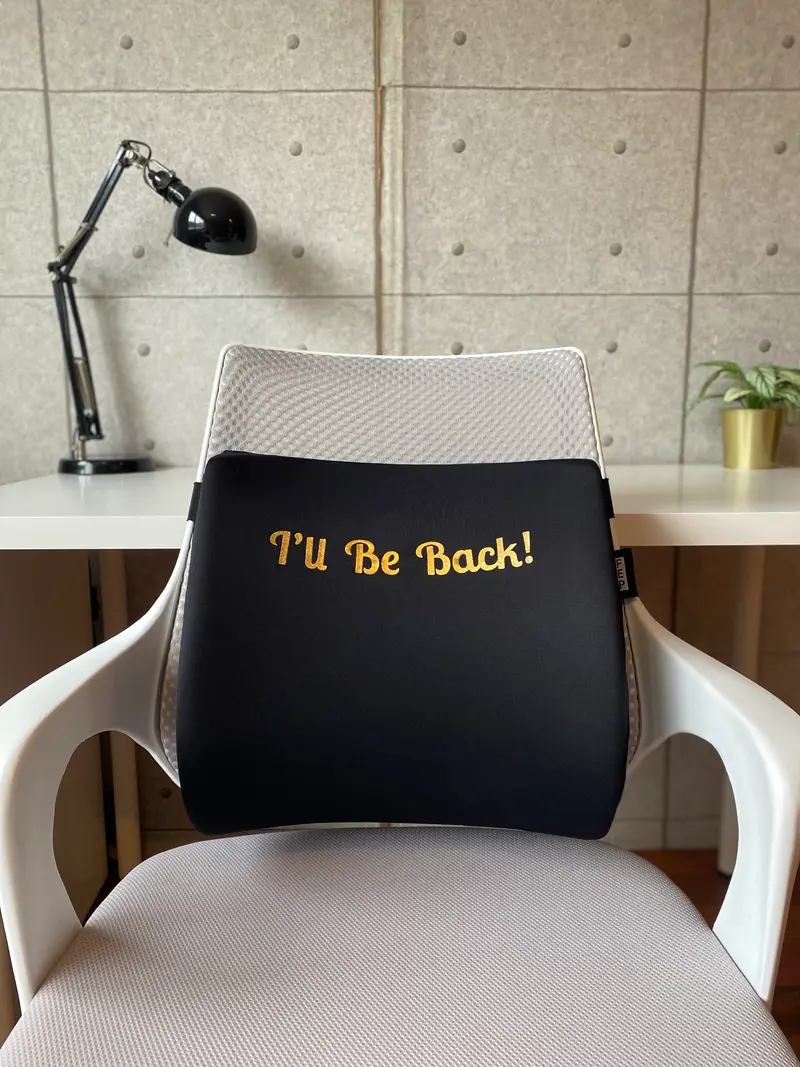 I'll Be Back Bel Yastığı - Altın