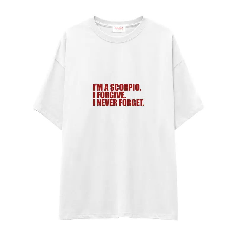 I’m a Scorpio Oversize Tişört