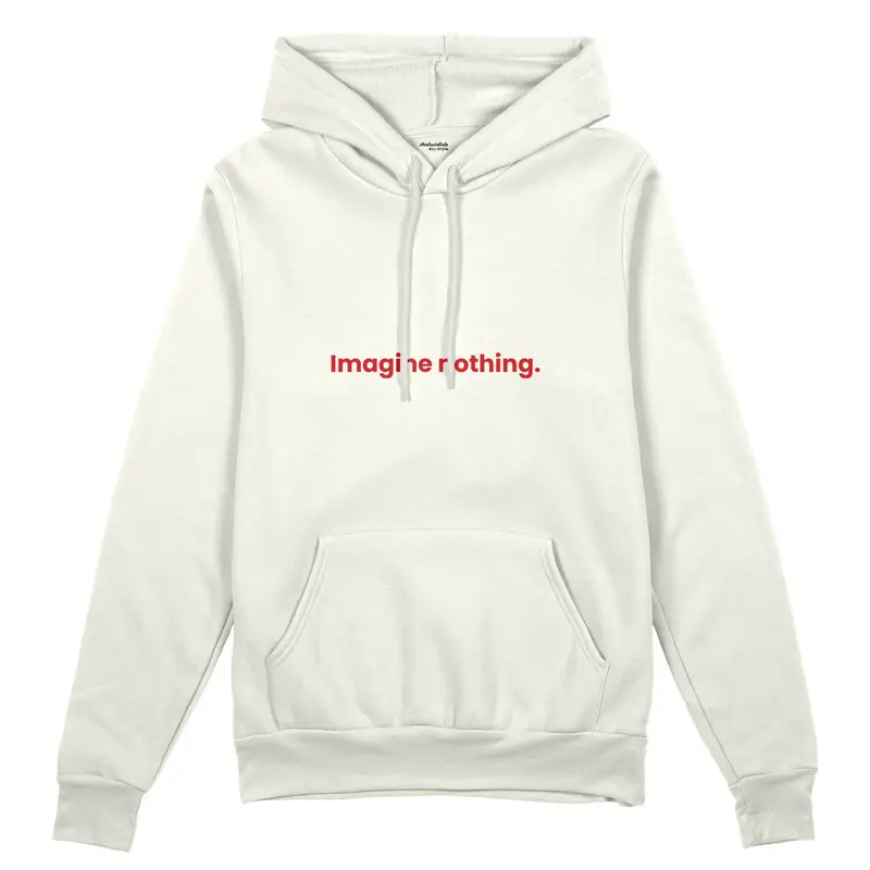 Imagine Nothing Oversize Hoodie