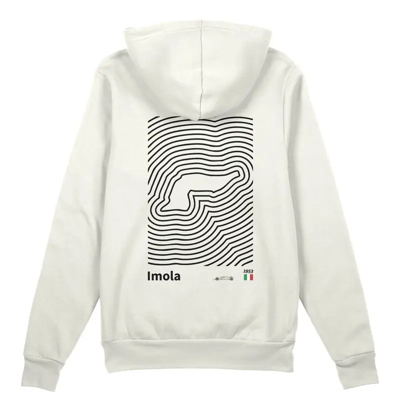 Imola Circuit Artwork Oversize Hoodie