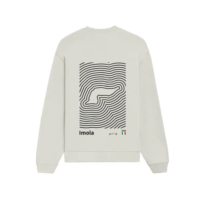 Imola Circuit Artwork Oversize Sweatshirt