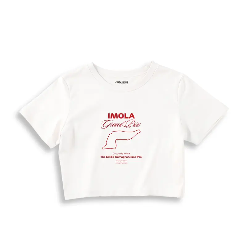 Imola Grand Prix Crop Tişört