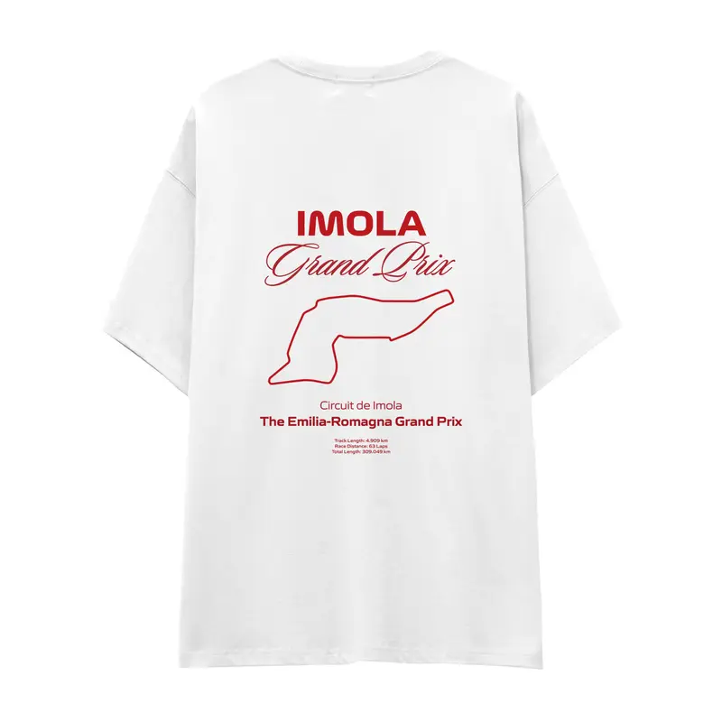 Imola Grand Prix Oversize Tişört