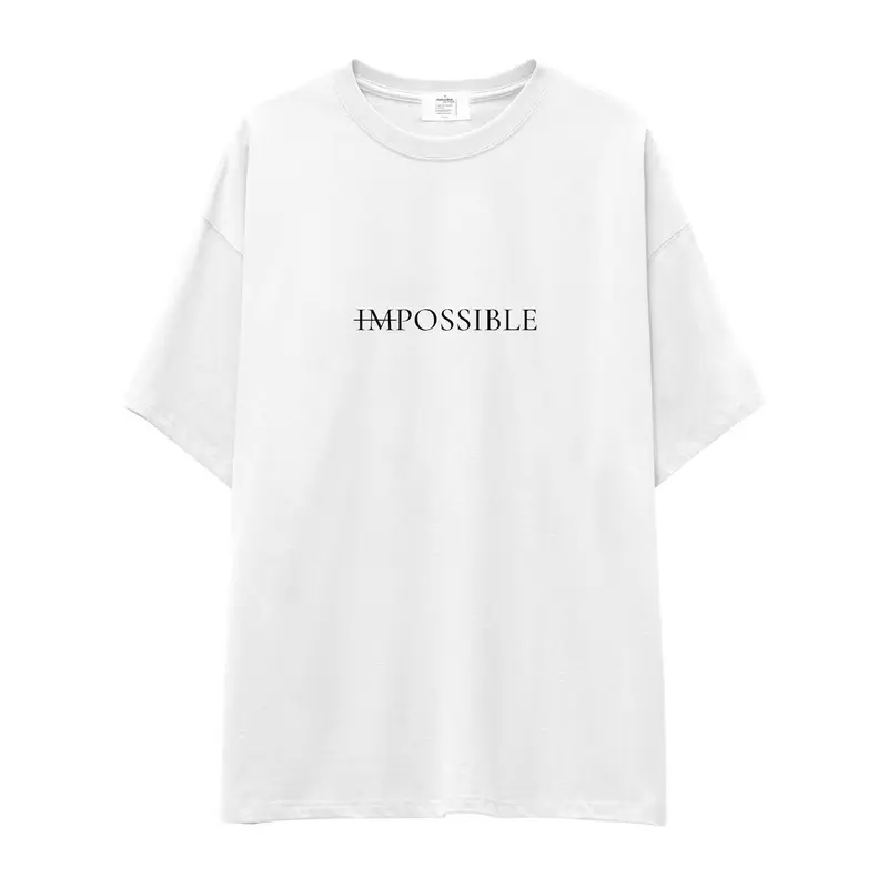 IMPOSSIBLE Oversize Tişört