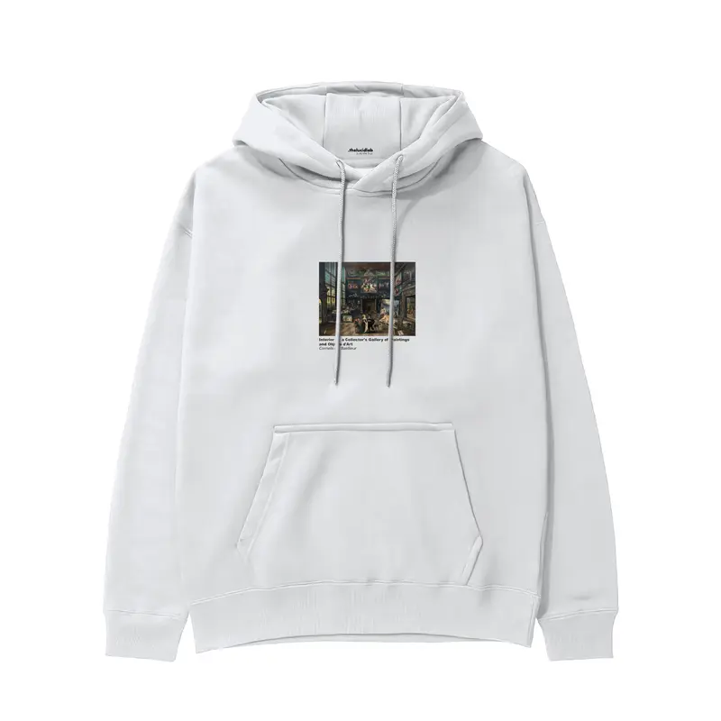 Interior of a Collector's Gallery of Paintings and Objets d'Art Hoodie