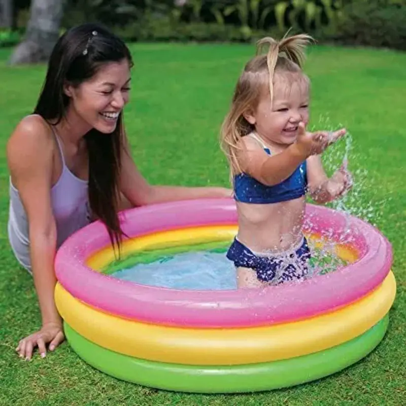 Intex 1-3 Yaş 86x25 Cm Renkli Bebek Havuzu