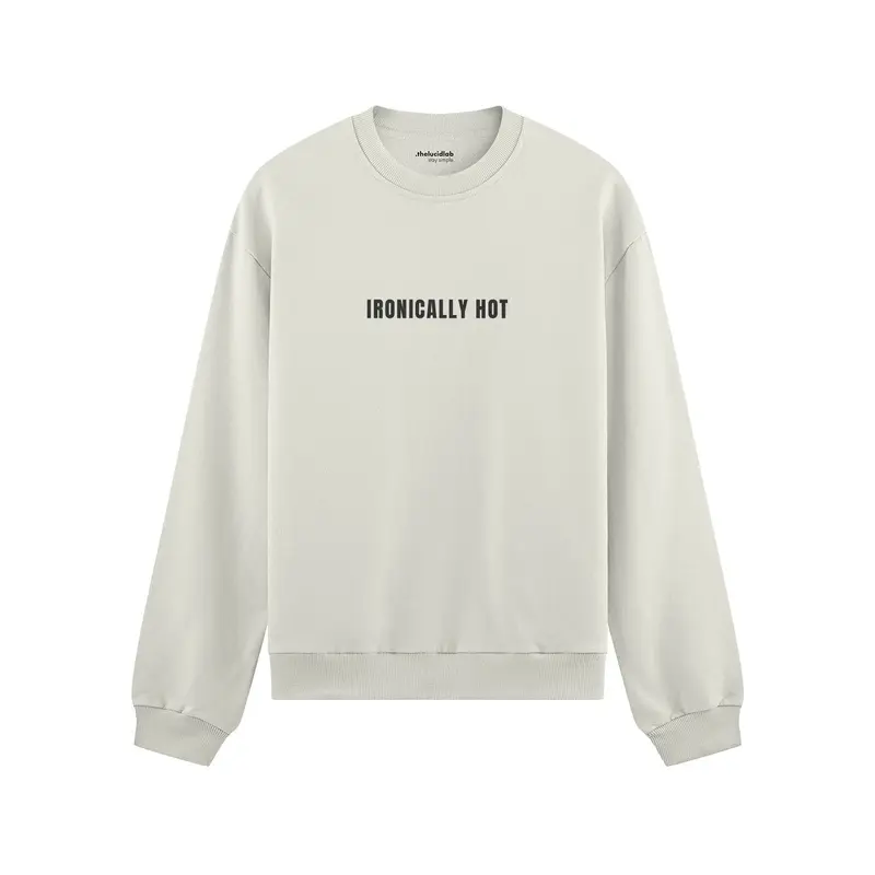 Ironically Hot Oversize Sweatshirt