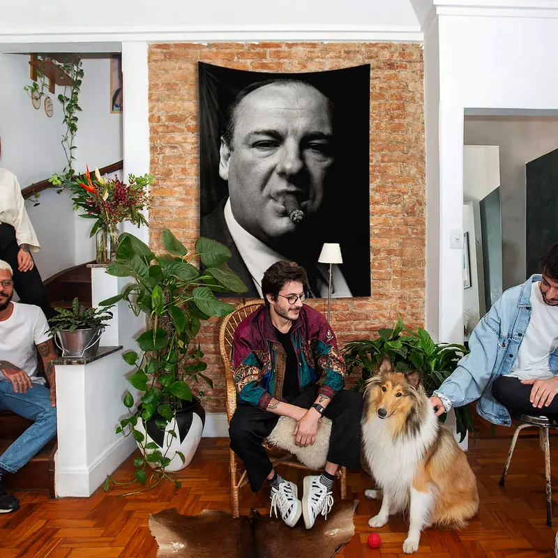 James Gandolfini / Tony Soprano Duvar Örtüsü