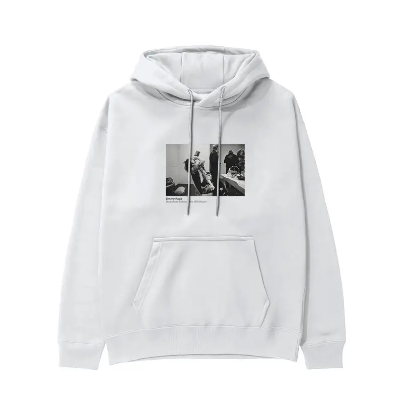 Jimmy Page Backstage Indianapolis 1975 Hoodie