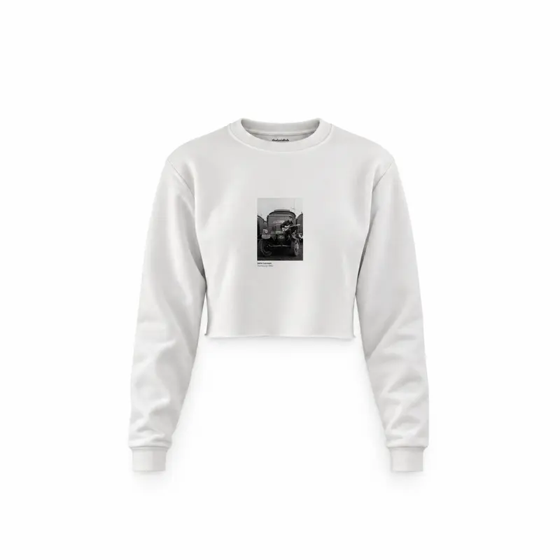 John Lennon Hamburg 1960 Crop Sweatshirt