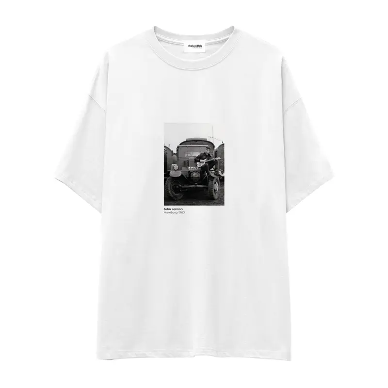 John Lennon Hamburg 1960 Oversize Tişört