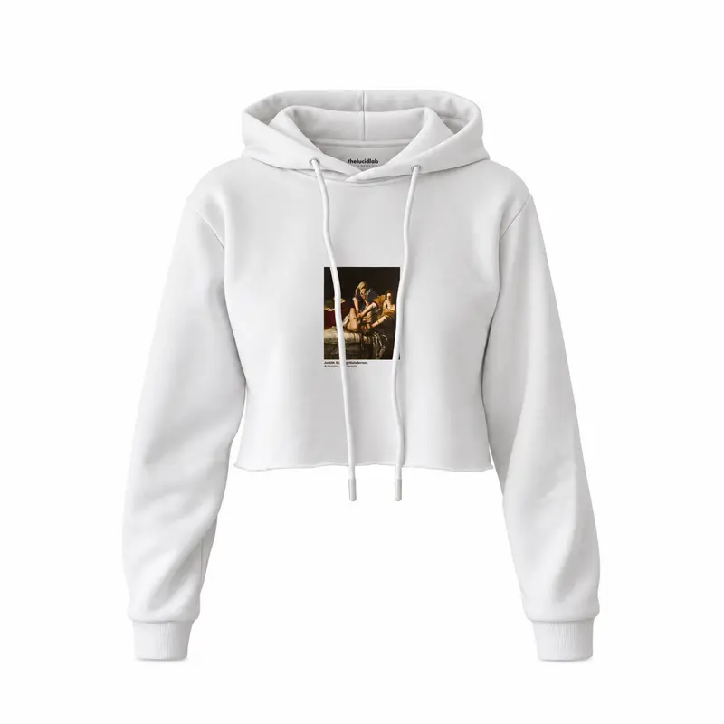 Judith Slaying Holofernes Crop Hoodie