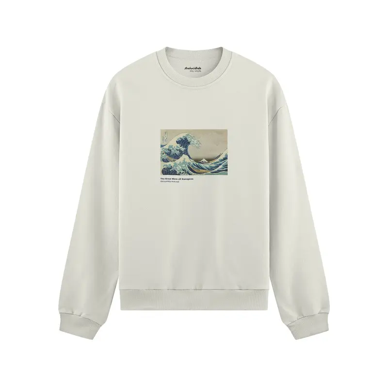 Kanagawa Oki Nami Ura Oversize Sweatshirt