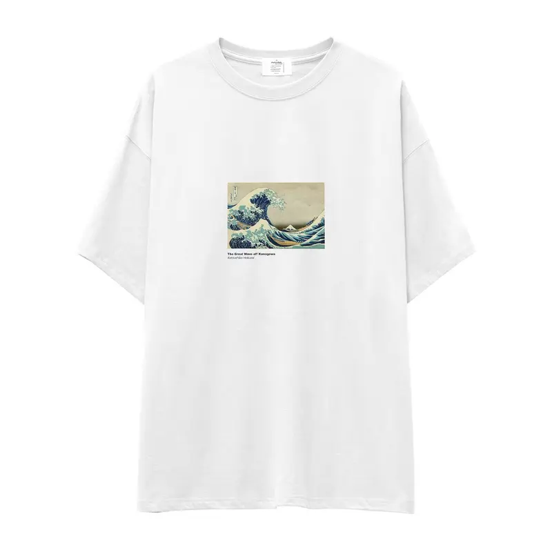 Kanagawa Oki Nami Ura Oversize Tişört