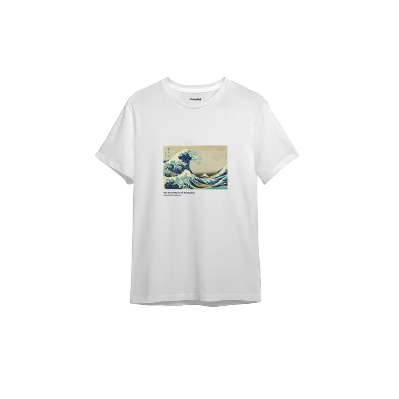 Kanagawa Oki Nami Ura Tişört