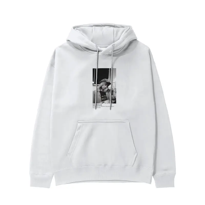Keith Richards backstage at Madison Square Garden New York 1975 Hoodie