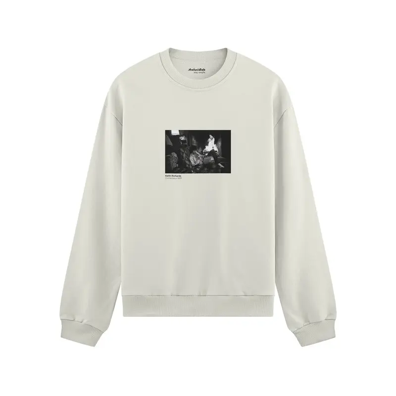 Keith Richards Connecticut 1977 Oversize Sweatshirt