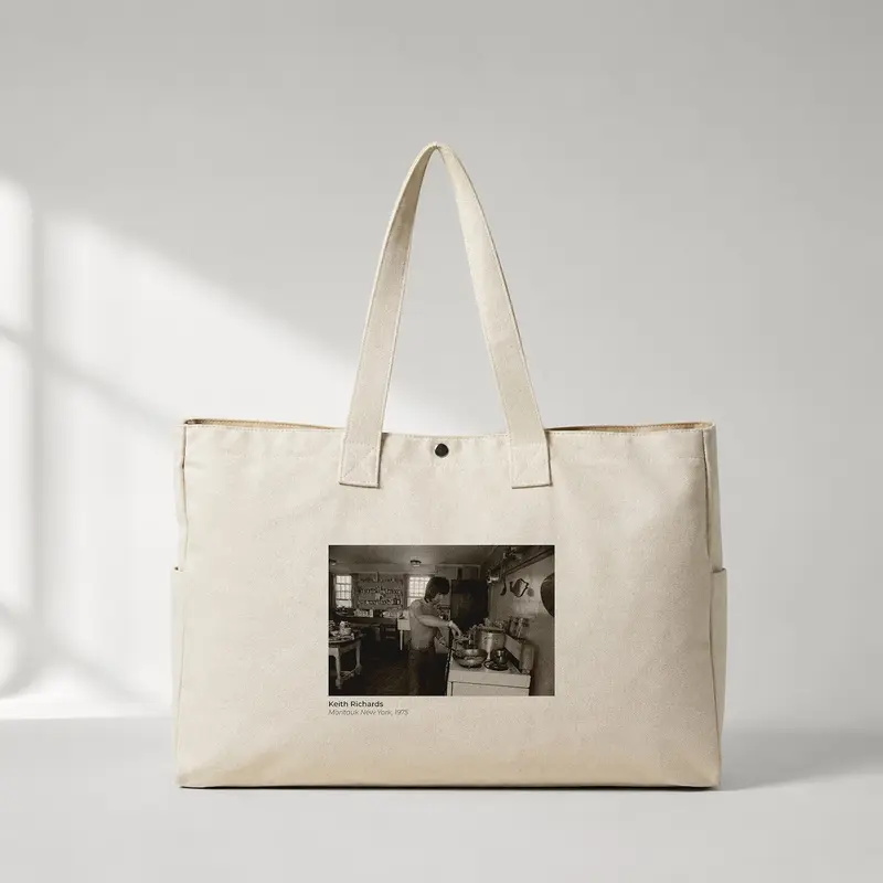 Keith Richards Montauk New York 1975 Daily Tote Bag