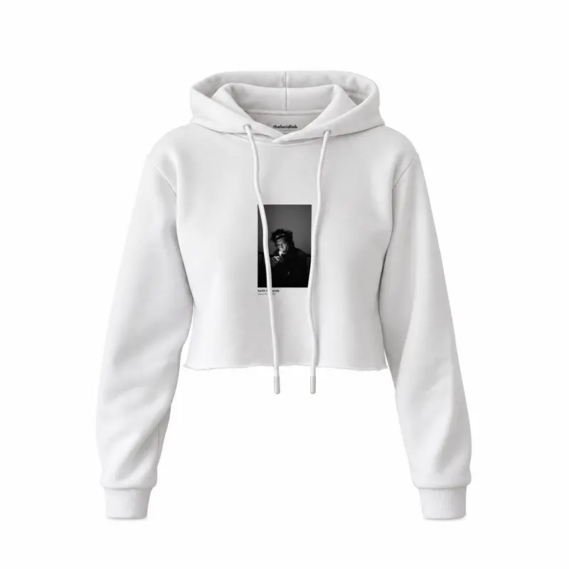 Keith Richards New York 1992 Crop Hoodie