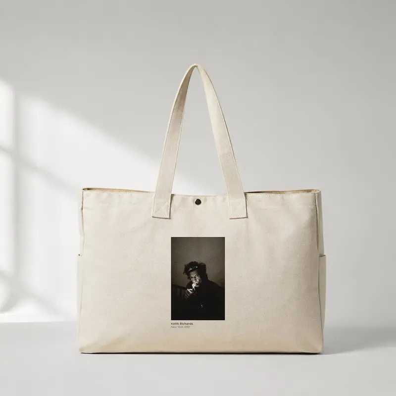 Keith Richards New York 1992 Daily Tote Bag