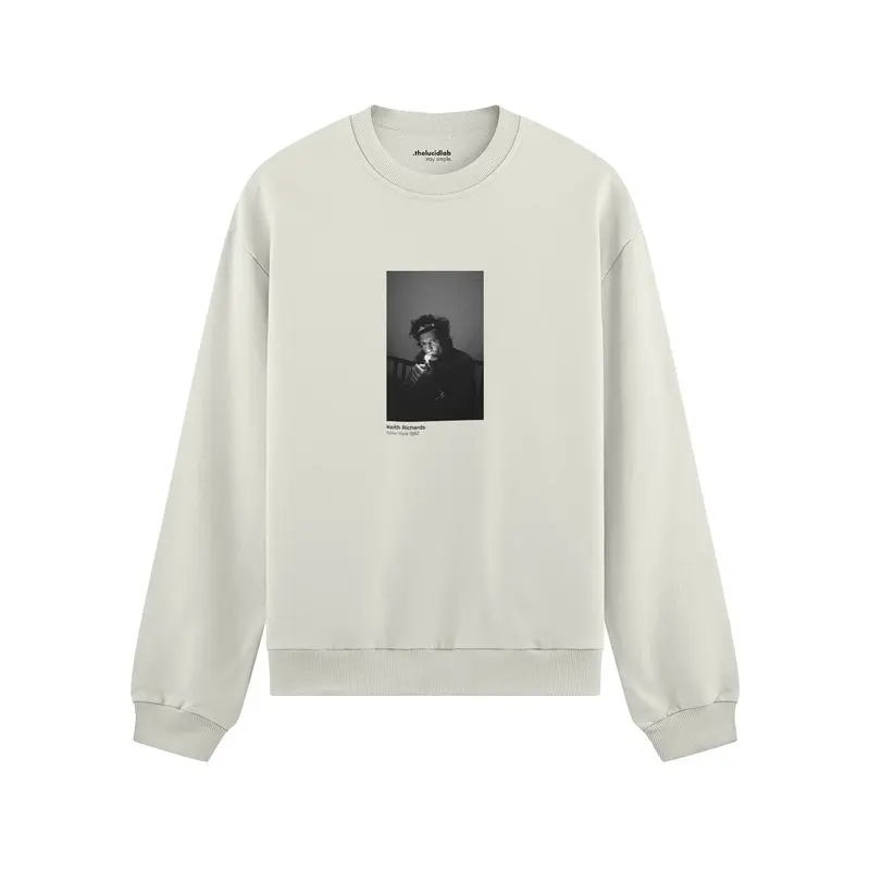 Keith Richards New York 1992 Oversize Sweatshirt