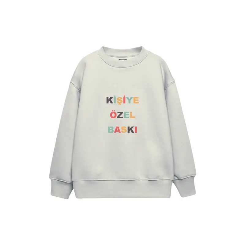 Kişiye Özel Baskılı Çocuk Sweatshirt