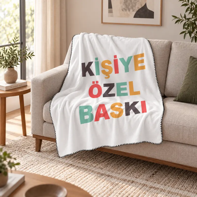 Kişiye Özel Polar Battaniye