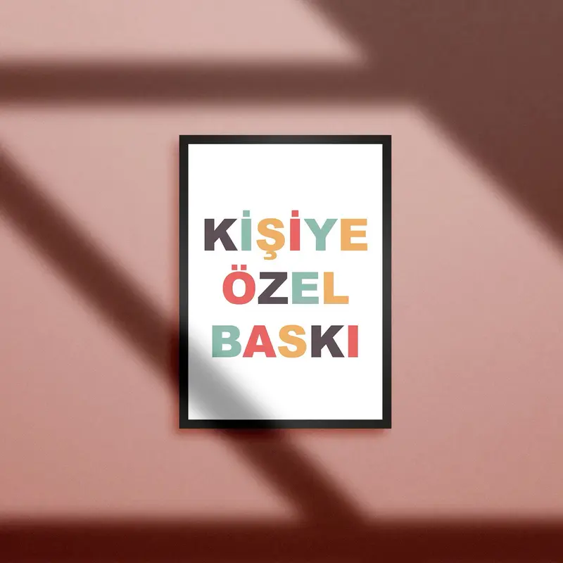 Kişiye Özel Poster